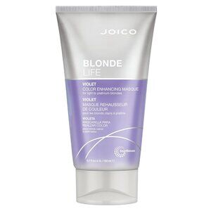 Joico Blonde Life Violet Color Enhancing Mask, 5.1oz, new